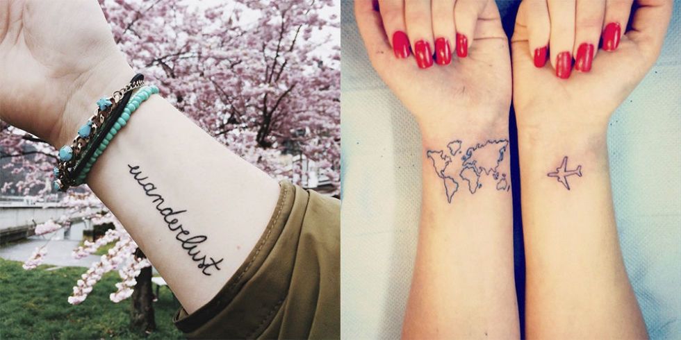 Tattoo ideas for the adventurous traveller: designing your next tri...